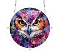Acchiappasole da appendere a forma di puzzle, 19,1 cm | Christian Gifts - Decorazione religiosa per la casa, decorazione da parete, colore: rosa olio