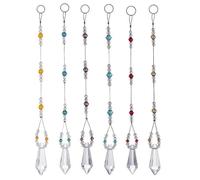 Acchiappasole da appendere alla finestra con prismi a sfera di cristallo, confezione da 6, per finestre,