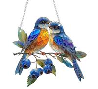 Acchiappasole Decorazione da Parete 18x20 cm Suncatcher Pendenti a Forma di Uccello decorative da Parete Oggetti Decorativi Ideale per la Casa Giardino Interni ed Esterni