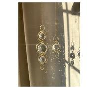 Acchiappasole in cristallo, decorazione da appendere, creatore di arcobaleno, acchiappasole a sfera di cristallo, prisma for giardino, decorazione for esterni, decorazione for finestre, regalo(2pcs Su