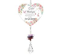 Acchiappasole Pendenti Prismi Cristallo Suncatcher Pendenti Acchiappa-sole Decorazione da Appendere Ornamento in Cristallo per Finestre Camera da Letto Giardino Un Regalo per Mia Sorella