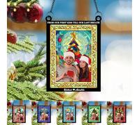 Acchiappasole per finestra, parete, albero di Natale personalizzato dal nostro primo bacio fino al nostro ultimo respiro, acchiappasole di Natale, ornamento da appendere per anniversario, regalo di
