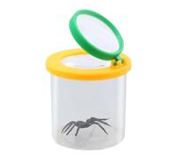 Acchiappasosche per bambini, strumento di raccolta con ingrandimento, barattolo a gabbia, visualizzatore di esplorazione della natura, contenitore con lente d'ingrandimento, accessorio per