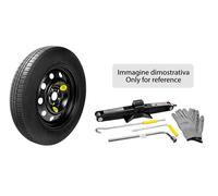 Acciaio - 125/80-16 - Kit ruotino di scorta