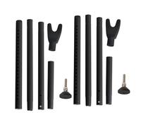 Acciaio al carbonio di uso temporaneo della guardia compatta della porta per i fermaporta allungabili degli alloggi di vacanza degli hotel