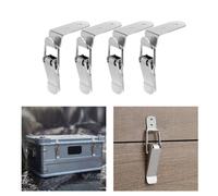 Acciaio Bloccaggio Chiavistelli Sicurezza Molla Carico per Garantire Box Cabinet