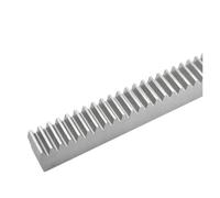 acciaio con denti retti, Dimensioni multiple in acciaio del modulo 1M 1.5M 2M 500mm dei denti diritti di alta precisione della cremagliera(1M 12x12x500mm)