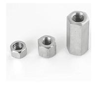 Acciaio inossidabile 304, dado di prolunga esagonale, tappo di connessione a vite per rack-M12 * S19 * 16mm di altezza