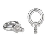 Acciaio inossidabile 304, golfari di prolunga, golfari, golfari di sollevamento ad anello antiruggine-Lunghezza del dente M6 * 50mm