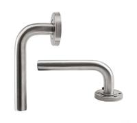 Acciaio inossidabile 304 per porte interne per porte in legno con capacità di bloccaggio. Design senza tempo, funziona con più temi decorativi (B)