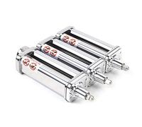 Acciaio inossidabile 430 Accessori Professionali Italiani Mille Strati Adatto per Macchine di Lavorazione Food con Accessori, 2mm Spessore Adattabile Spaghetti Accessori Bottoni Regolabile Fasi