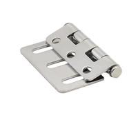 Acciaio inossidabile asimmetrico del Governo 304 della scatola dell'attrezzatura industriale della cerniera di porta del collegamento del foro della vita