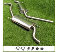 ACCIAIO INOSSIDABILE AUSSENITICO Scarico Completo VW T4 1.9 2.0 2.4 D 2.5 LWB