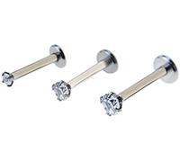 Acciaio Inossidabile Borchie Naso Labbra Cristallo Trago Piercing all'orecchio Gioielli per Il Corpo modificati, # 07 Durability