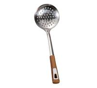 Acciaio inossidabile Colino Filtro Cucchiaio Multifunzionale Farina Noodles Gnocchi Setaccio Manico Lungo Skimmer Olio Paletta Skimmer in Acciaio Inox