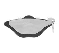 Acciaio inossidabile distanziatore del freno a disco prevenire cuscinetti per il freno allineamento di sfregamento facile manutenzione per gli amanti della bici (NERO)
