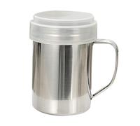 Acciaio inossidabile Dragaggio Dragaggio Shaker per farina Zucchero Shaker