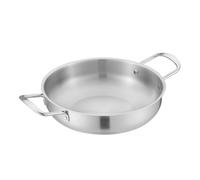 Acciaio inossidabile Dry Noodle Ramen Cooker; Frutti di mare Sapore Golden Noodle Pot; Piccolo due manici Soup Cookware; Instant Noodles Pot