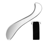 Acciaio Inossidabile Gua Sha Tools, Coltello Raschiante, Gua Sha Strumento Massaggio, Acciaio Inossidabile IASTM Tool Per Muovere i Tessuti Molli e Alleviare il Dolore Muscolare, per Uomini e Donne
