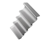 Acciaio inossidabile inossidabile da 1 pc Piatto taco di tortillas a portata di