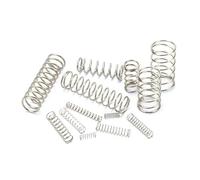 Acciaio inossidabile Molla Compressione, 0.5 mm Filo Diametro, 10 mm Diametro esterno, 60 mm Libero Lunghezza, 10 Pezzi, Durevole e affidabile