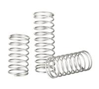 Acciaio inossidabile Molla Compressione, 1.6mm Filo Diametro 26mm OD 80mm Libero Lunghezza, Pacchetto di 10