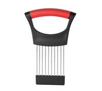 Acciaio inossidabile Onion Holder, Vegetable Slicer Cutter, Kitchen Chopper Cutter Holder, Chopper Slicing Auxiliary Tool, Dishwasher Safe Food Chopper, Slicing Holder for Onion, Meat and Lemon