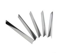 Acciaio inossidabile Per Flavorizer Per Bar per Weber Per Per, Pack 22. Pollici Griglia Deflettore Scudi, Manopola Laterale Componenti di Controllo