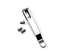 Acciaio inossidabile Pieghevole Cutter Clip Posteriore Fare Accessori Tasca Vita Morsetto Cutter Tool Parts con 3pcs Viti