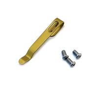 Acciaio inossidabile Pieghevole Cutter Clip Posteriore Fare Accessori Tasca Vita Morsetto Cutter Tool Parts con 3pcs Viti