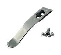 Acciaio inossidabile pieghevole Cutter Clip posteriore Fare Accessori Tasca Vita Morsetto Cutter Tool Parts con 3pcs Viti Clip Tasca Pieghevole