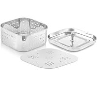 Acciaio inossidabile Rotondo & Quadrato Forma Paneer/Tofu/Formaggio Maker Mold Machine Hard Presse Mold KIt Per Paneer E Formaggio Fare