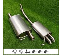 ACCIAIO INOSSIDABILE Scarico Completo per VW T5 2.0 TDi BiTDi 2.5 TDi SWB 03-15