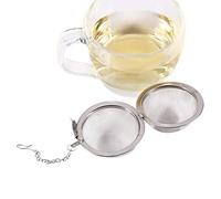 Acciaio inossidabile simpatico tè infusore per filtro a foglie di tè diffusore per la zuppa di tè condimento cucina soggiorno ufficio mini pratico (7 cm)