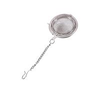 Acciaio inossidabile simpatico tè infusore per filtro a foglie di tè diffusore per la zuppa di tè condimento cucina soggiorno ufficio mini pratico (4,5 cm)