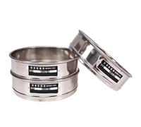 acciaio inossidabile standard di laboratorio set, Setaccio for prove di laboratorio 20 cm 80-500 maglie(180 mesh(0.088mm))