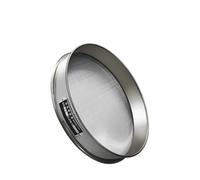 acciaio inossidabile standard di laboratorio set, Setaccio for prove di laboratorio da 250 mm, maglia 10-180, acciaio inossidabile e ferro zincato 0,038-2(80 mesh 0.2mm)