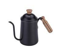 Acciaio inossidabile versa sopra il bollitore 650 ml caffettiere a collo d'oca lungo pentole da caffè strumento da cucina facile da pulire pentola per birra a mano gocciolante pentola per acqua calda