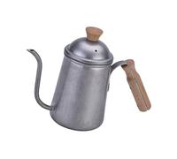 Acciaio inossidabile versa sopra il bollitore 650 ml caffettiere a collo d'oca lungo pentole da caffè strumento da cucina facile da pulire pentola per birra a mano gocciolante pentola per acqua calda