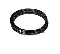 acciaio inossidabile, Vinyl Coated 304 Stainless Steel Wire Rope Cable 7x7 Construction Multiple Sizes 16.4FT/5m(Dia0.4inches/10mm)