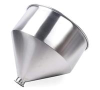 Acciaio Inox 304 Tramoggia, Liquido Pasta Macchina Di Riempimento Tramoggia 10-50L Commerciale Imbuto Di Riempimento Per Liquidi Contenitore Di Riempimento, 64mm, 30L