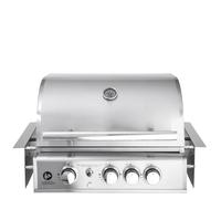 Acciaio Inox a Gas Top Line - All'Griglia Chef M, 3 Bruciatore, Backburner Uvm
