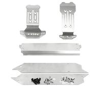 Acciaio Inox Anteriore e Telaio Armor Pattino Piatto Protezione per 110