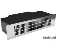 Acciaio Inox Base Griglia Ventilazione Canale Piatto 175x80mm Cappa Tischhaube
