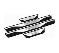 Acciaio Inox Battitacco per Auto Sticker per Mazda CX-30 2020, Acciaio Inox Protezione AntiGraffio Pedale Soglia Porta Battitacco,4 PCS,Silver