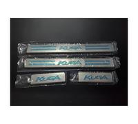 Acciaio Inox Battitacco per Auto Sticker Protezione Davanzale Della Porta Protezione Antigraffio Soglia Styling per Ford Kuga 2019-2022 2023 2024 2025, 4 Pezzi