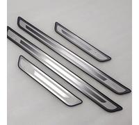 Acciaio Inox Battitacco per Auto Sticker Protezione Davanzale Della Porta Protezione Antigraffio Soglia Styling per BMW X1 2022-2024 (U11), 4 Pezzi,Silver