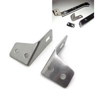 Acciaio Inox Bisaccia Supporto Molle Riparazione Per 85-08 Harley Touring