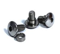Acciaio Inox Bulloni Moto carenatura Carenature Bullone & Colletto Spalla m5 m6