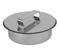 Acciaio Inox Canna Fumaria Tubo Tappo - Camino Fodera End Cappuccio Anello Presa